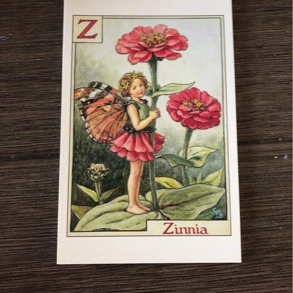 Garden Flower Fairies by: Cicely Mary Barker postcard set #13
